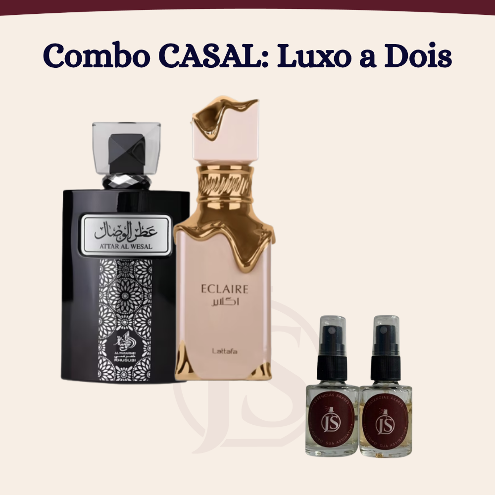 Combo Luxo a Dois | Attar Al Wesal • Éclair