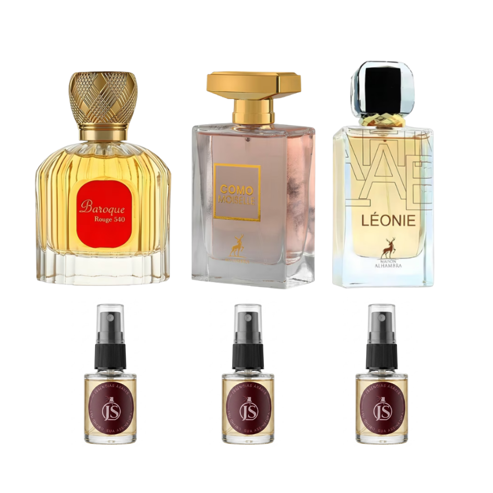 Combo Mulher Chic | Baroque • Como Moiselle • Léonie