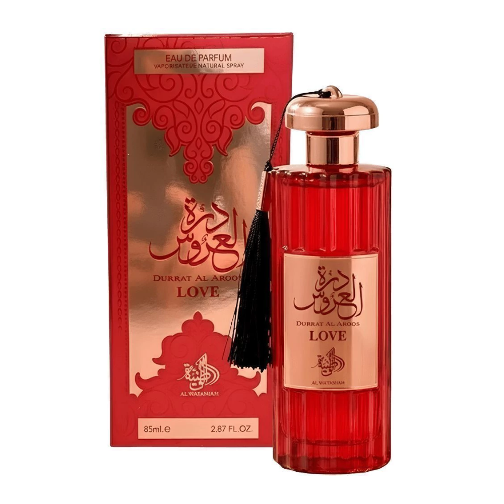 Durrat Al Aroos Love | 85ml Feminino EDP – Al Wataniah (Original)