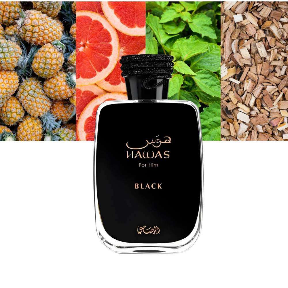 Hawas Black EDP 100ml – Rasasi